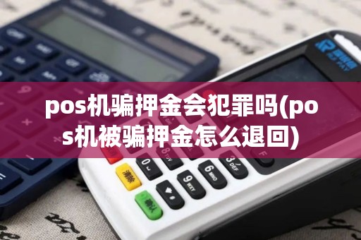 pos机骗押金会犯罪吗(pos机被骗押金怎么退回)