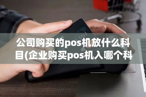 公司购买的pos机放什么科目(企业购买pos机入哪个科目)