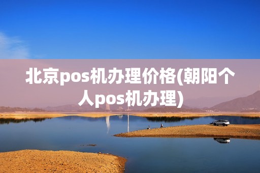 北京pos机办理价格(朝阳个人pos机办理)