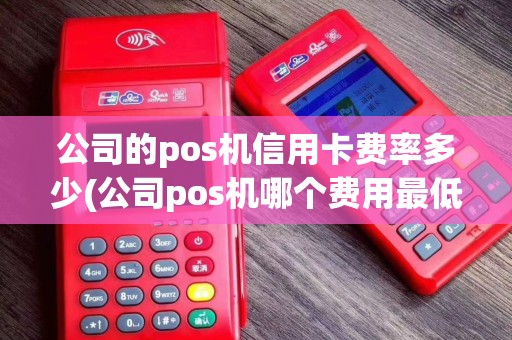 公司的pos机信用卡费率多少(公司pos机哪个费用最低)