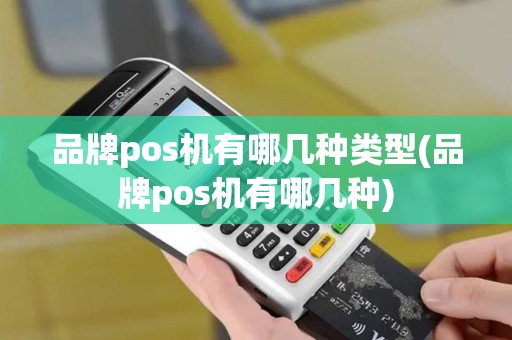 品牌pos机有哪几种类型(品牌pos机有哪几种)