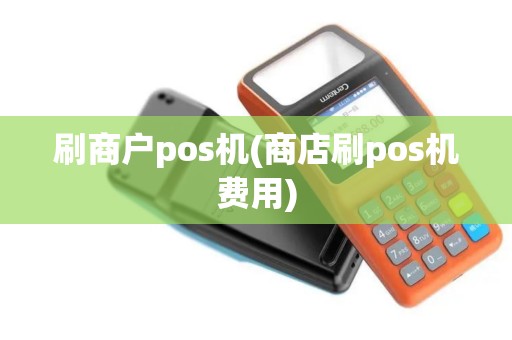 刷商户pos机(商店刷pos机费用)