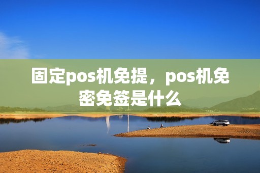 固定pos机免提，pos机免密免签是什么