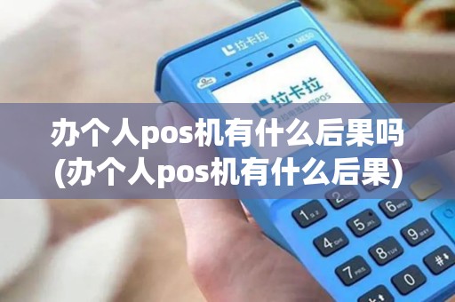 办个人pos机有什么后果吗(办个人pos机有什么后果)