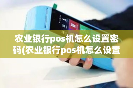农业银行pos机怎么设置密码(农业银行pos机怎么设置)